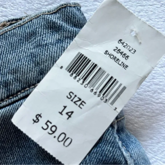 DL1961 Girl's Jenny Premium Denim Mini Skirt—NWT—14 - Picture 3 of 13